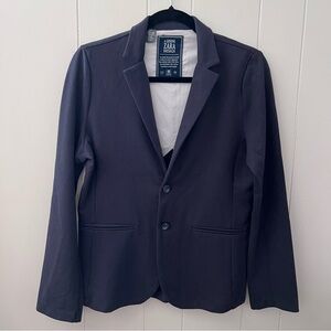 Zara Navy Blue knit stretch blazer